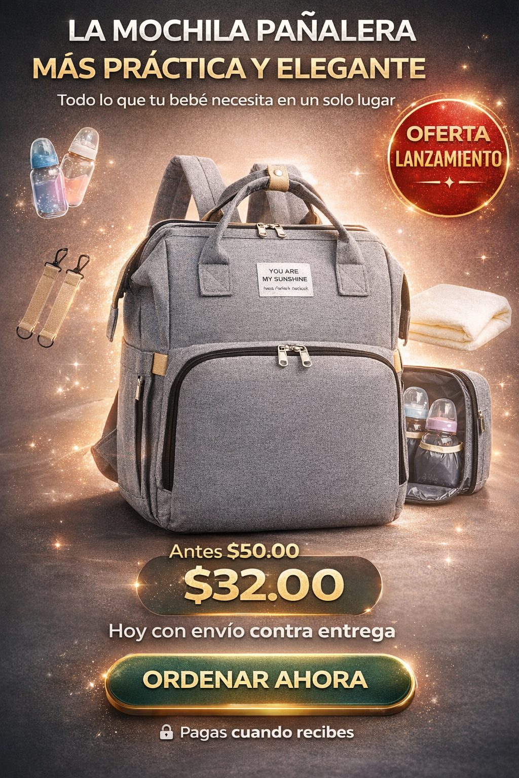 Mochila Pañalera SmartBaby